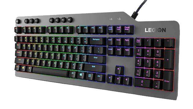 رنگ های کیبورد مکانیکی گیمینگ لنوو Legion K500