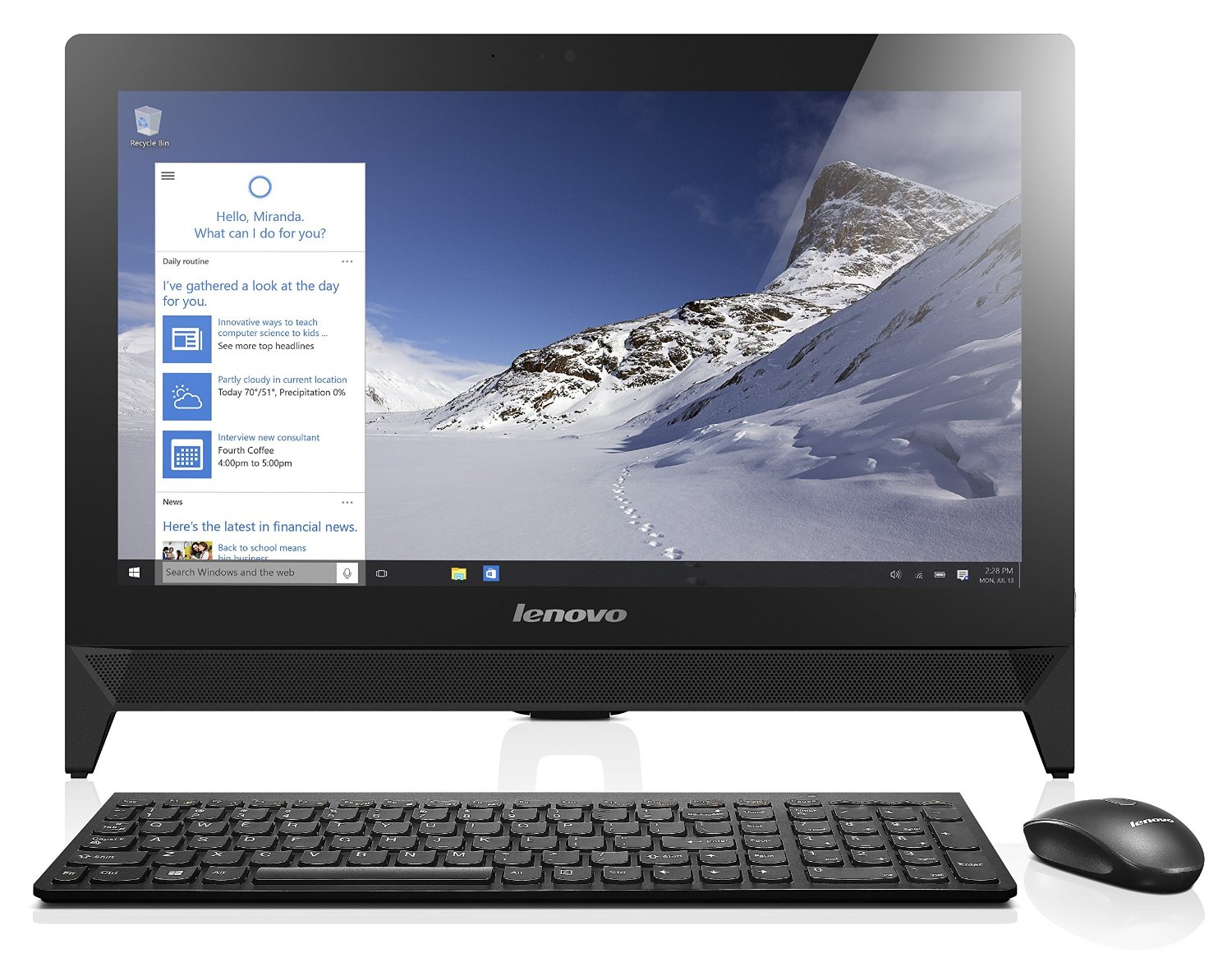 91kFnq+KXHL._SL1500_ کامپیوتر همه کاره 19.5 اینچی لنوو مدل سی 20 00 __ Lenovo C20-00 19.5 inch All-in-One PC - تصویر 1