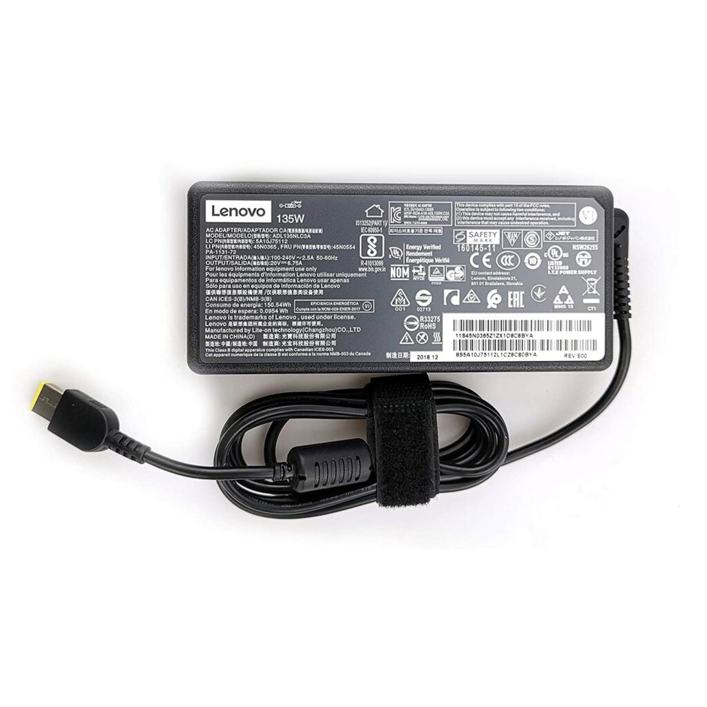 آداپتور آل این وان لنوو 20V 6.7A USB Plug