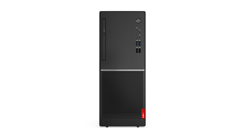 06_v520_tw_15l_tour_shot_front_forward_facing کامپیوتر رومیزی لنوو مدل وی 520 __ (I3) Lenovo V520 Tower - تصویر 1
