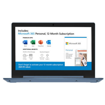 لپ تاپ لنوو IdeaPad One پردازنده Celeron N4020