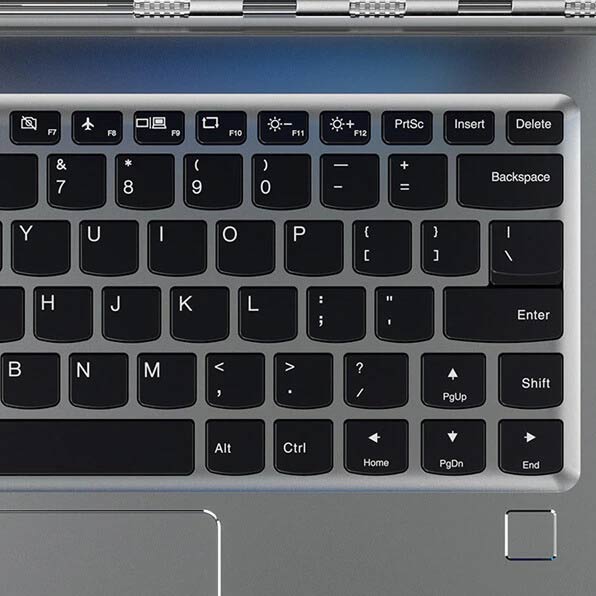 حسگر اثر انگشت لپ تاپ استوک لنوو یوگا Yoga 910 پردازنده i7
