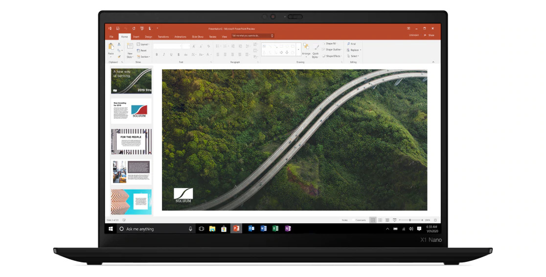 لپ تاپ لنوو ThinkPad X1 Nano پردازنده i5