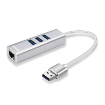 هاب USB 3.0 لنوو همراه Gigabit LAN مدل A615 - تصویر 4