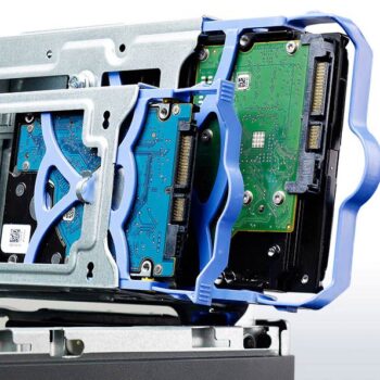 دو هارد در کامپیوتر صنعتی لنوو ThinkCentre M90P Tower