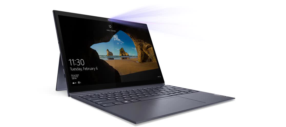 لپ تاپ لنوو مدل Yoga Duet 7i پردازنده i7 (تبلت)
