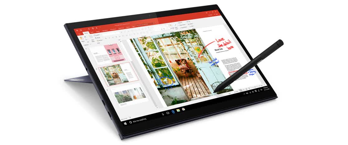 لپ تاپ لنوو مدل Yoga Duet 7i پردازنده i7 (تبلت)