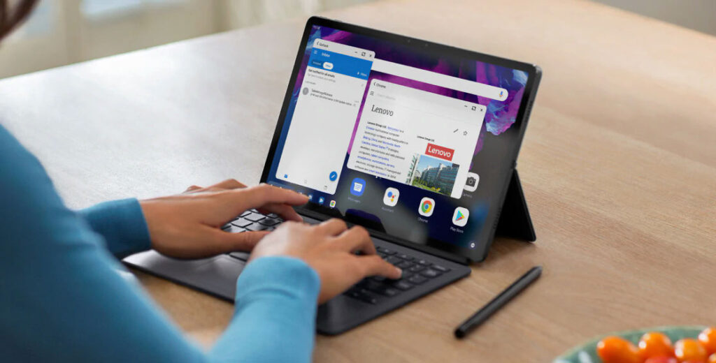 کیبورد های مجزا در تبلت لنوو مدل Lenovo Tab P11 Pro
