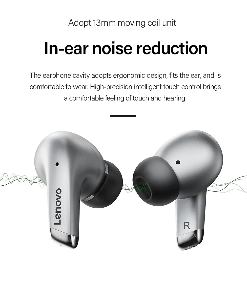 هندزفري بي سيم لنوو LP5 Earphone