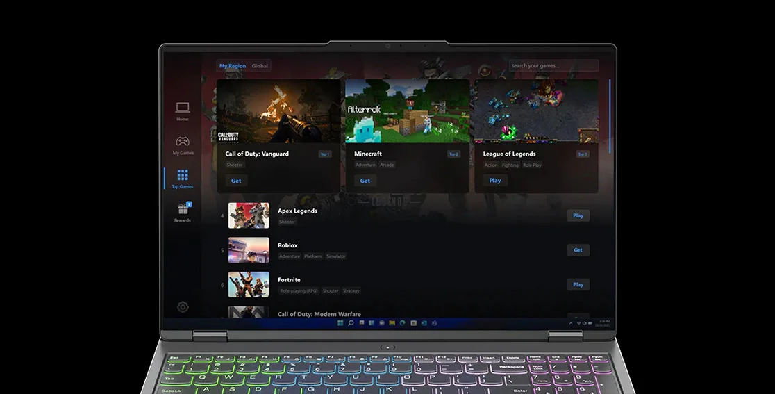 لپ تاپ گیمینگ لنوو Legion 5i Pro نسل دوازدهم