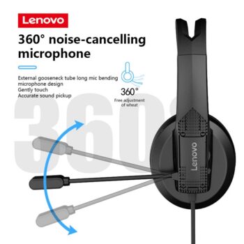 هدفون سیمی لنوو ThinkPlus G15