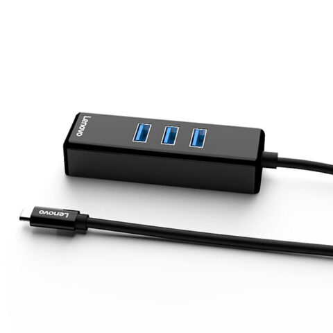 هاب شبکه USB TYPE-C لنوو مدل C625 Gigabit