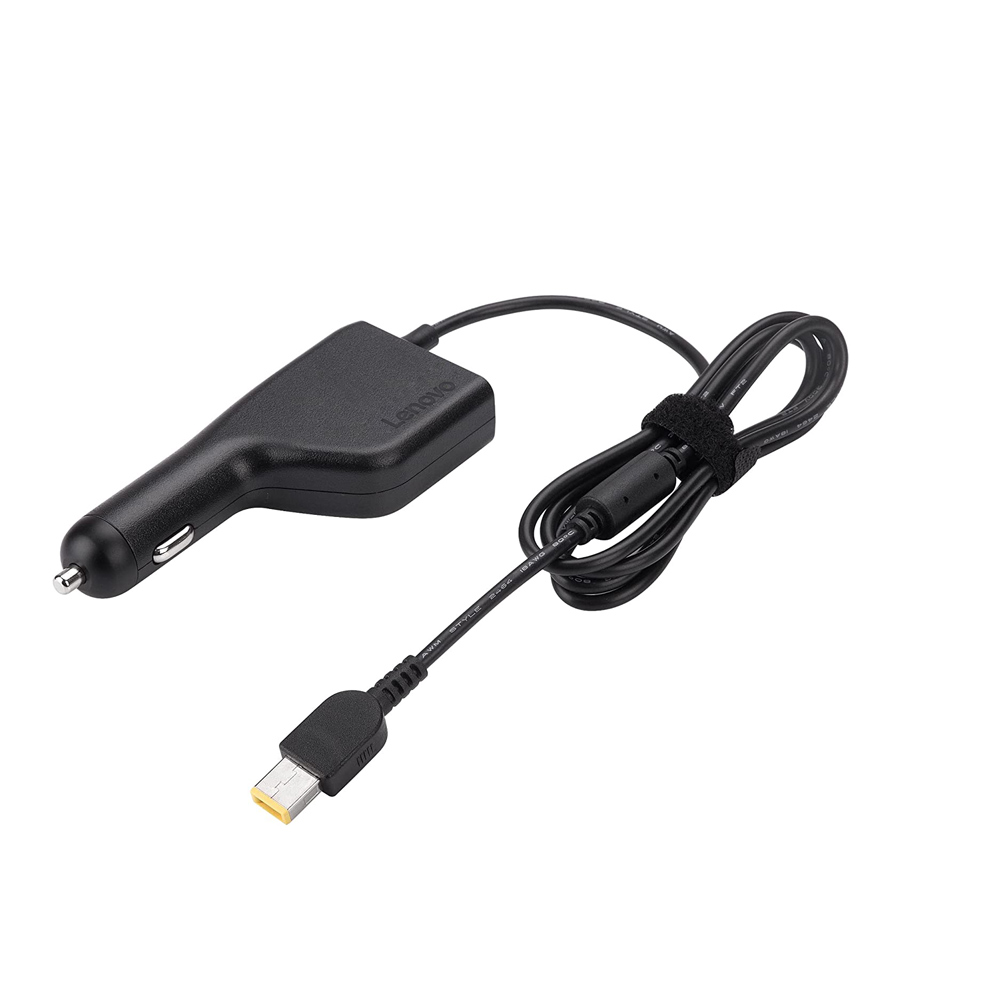 Car-Adapter-battery-charger-01 شارژر لپ تاپ لنوو USB سازگار با فندکی خودرو