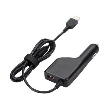 شارژر لپ تاپ لنوو USB سازگار با فندکی خودرو
