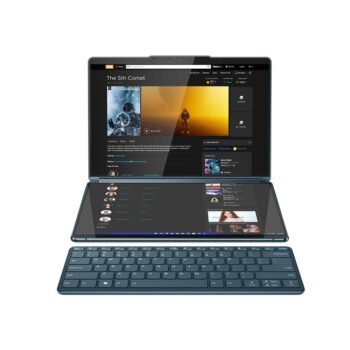 لپ تاپ تمام لمسی لنوو Yoga Book 9i مدل 13 اینچی