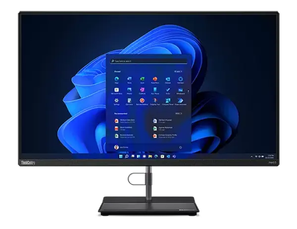 آل این وان 27 اینچ لنوو ThinkCentre neo 30a نمای جلو