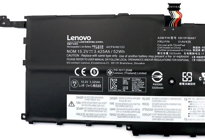 باتری لپ تاپ لنوو ThinkPad X1 YOGA GEN1 GEN2 نمای زوم