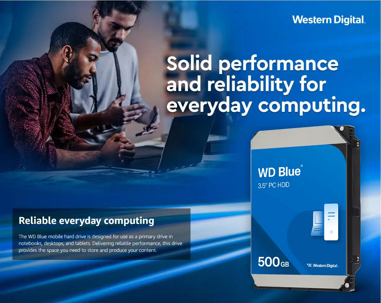 هارد دیسک 3.5 اینچ کامپیوتر لنوو مدل WD BLUE