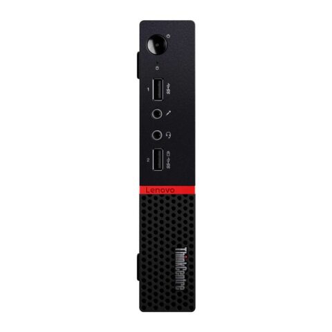 میکرو کیس لنوو ThinkCentre M715q Tiny پردازنده AMD نمای ایستاده روبرو