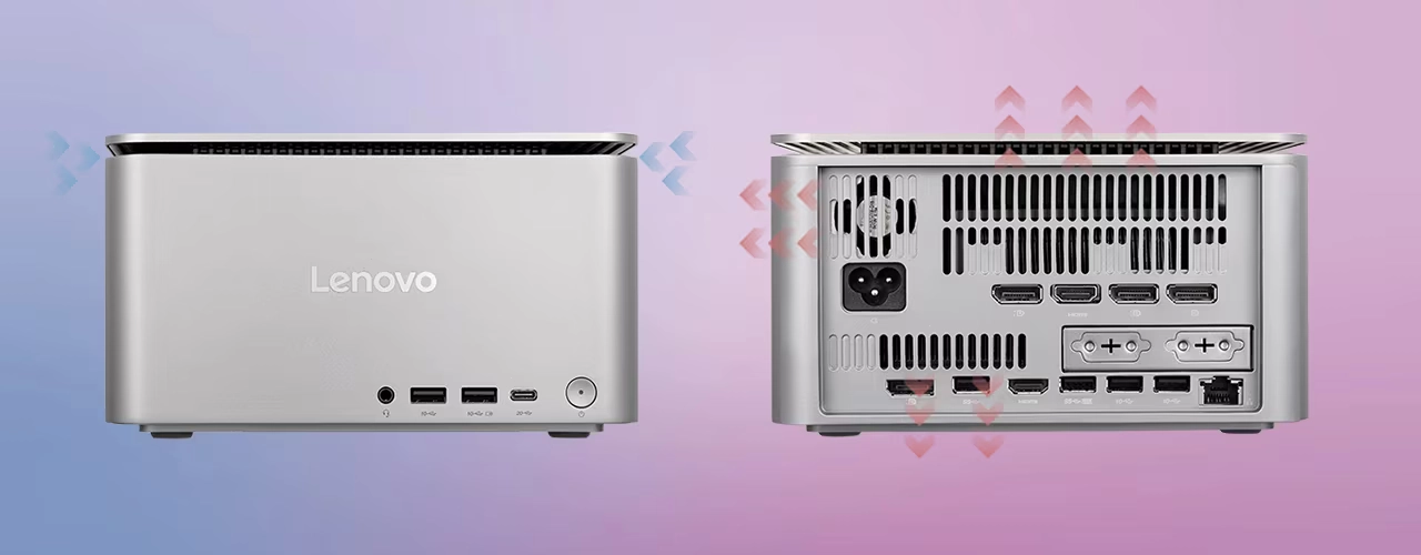 Lenovo ThinkCentre Neo Ultra USFF with up to 4 thermal fans keeps the system cool & efficient.