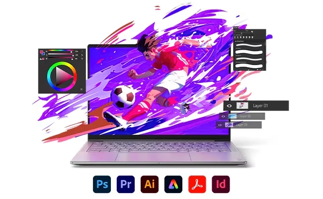 لپ تاپ لنوو Yoga Slim 7i Aura Edition Gen 10 (14″ Intel)