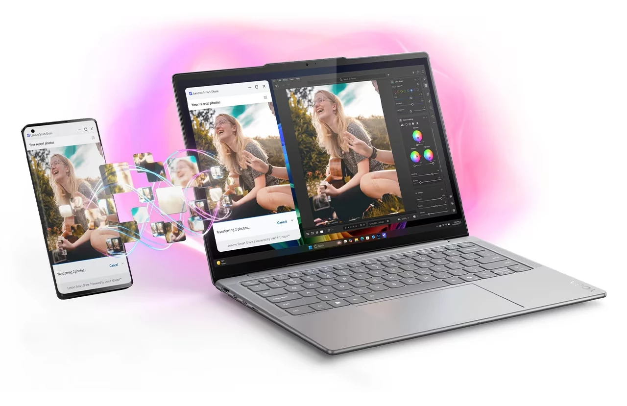 لپ تاپ لنوو Yoga Slim 7i Aura Edition Gen 10 (14″ Intel)