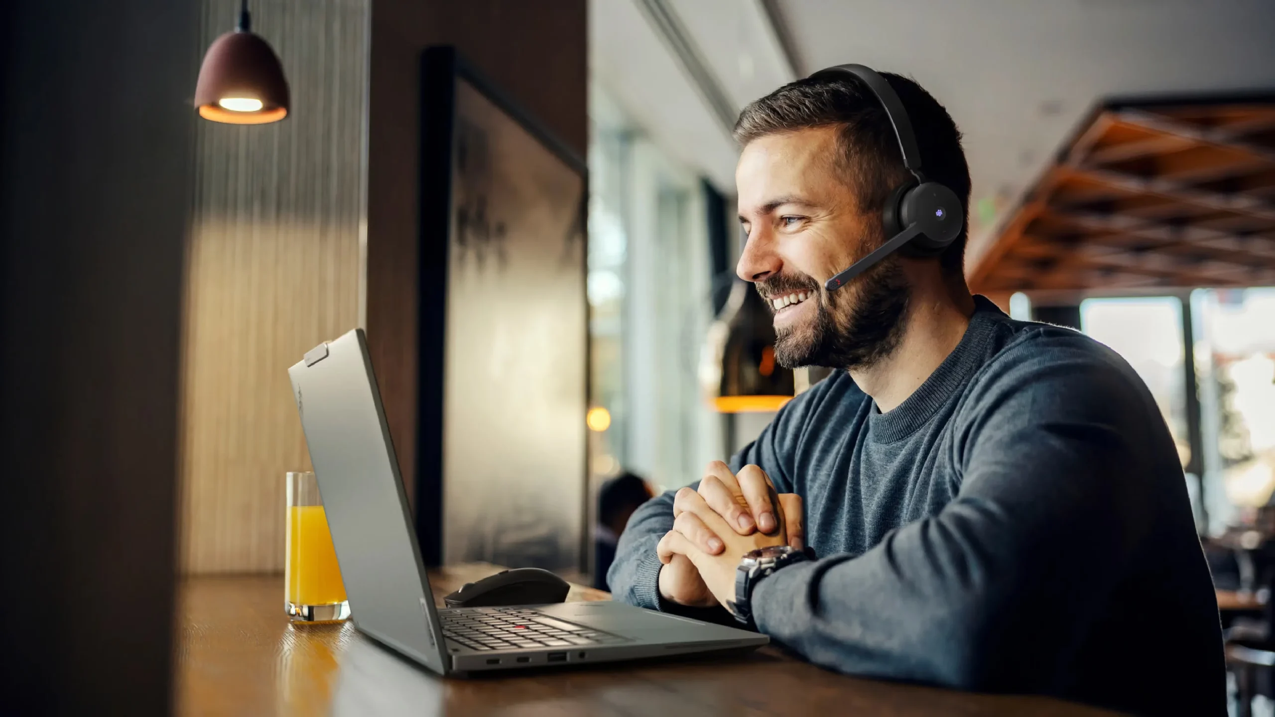 هدست بیسیم لنوو مدل VoIP
