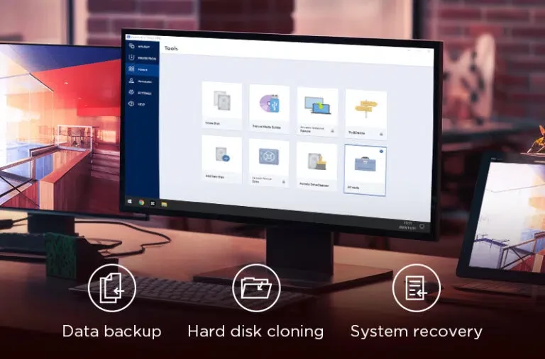 نرمافزار پشتیبانی رایگان Acronis