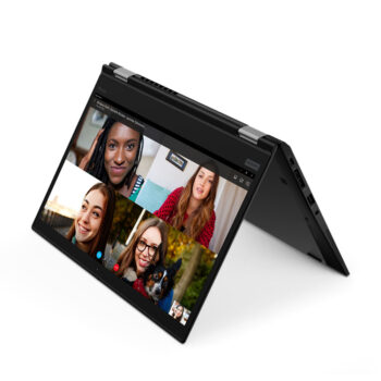 لپ تاپ لنوو ThinkPad X13 Yoga (13″ Intel) نمای چادری