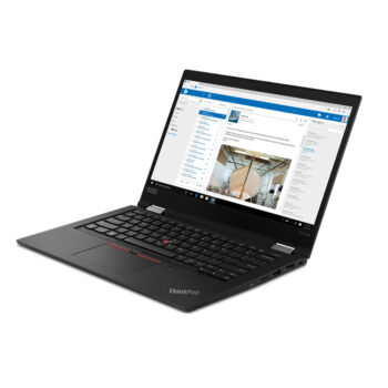 لپ تاپ لنوو ThinkPad X13 Yoga (13″ Intel) نمای روبرو