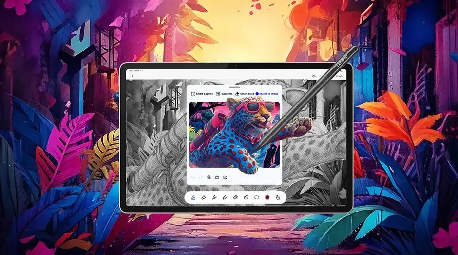 Features (1) Lenovo Yoga Tab