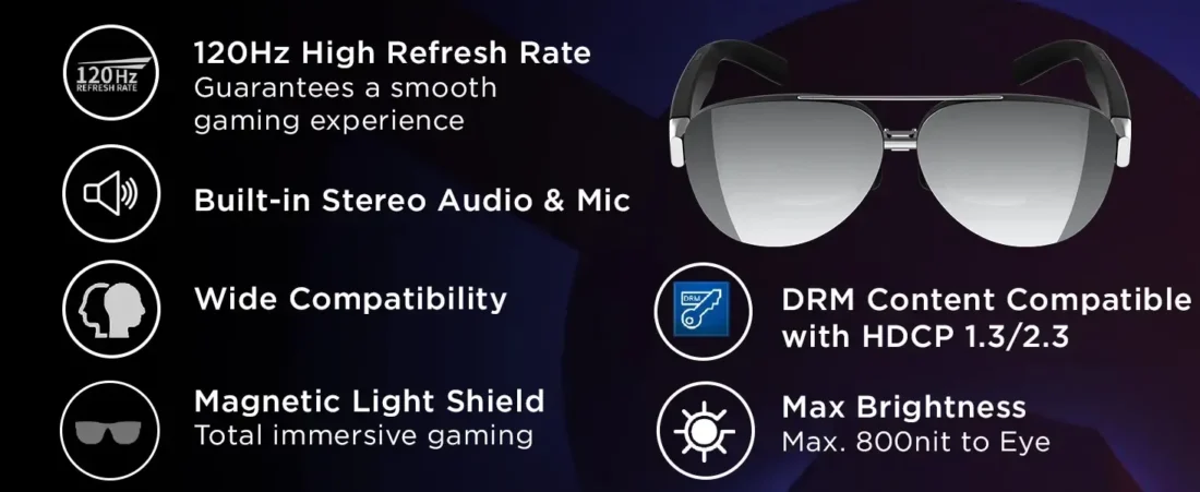 Features(4)Legion Glasses Gen 2