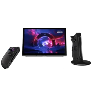 Lenovo Legion Go نمای دسته و صفحه