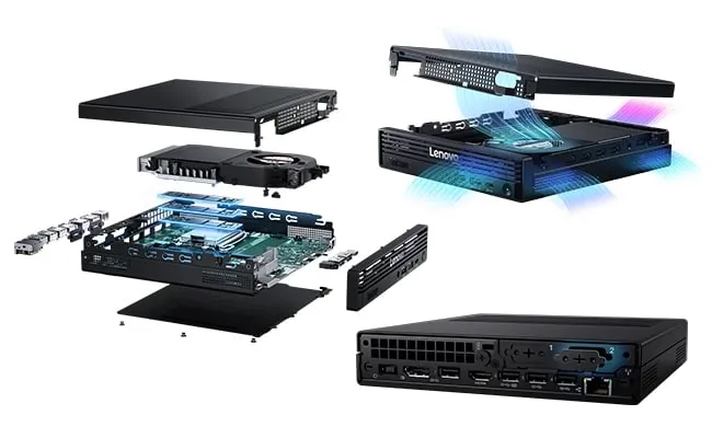 Features(3)ThinkCentre M90q Gen 6 (Intel) Tiny PC