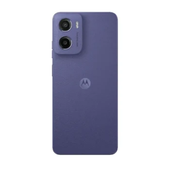 پشت بنفش تلفن هوشمند لنوو moto e15