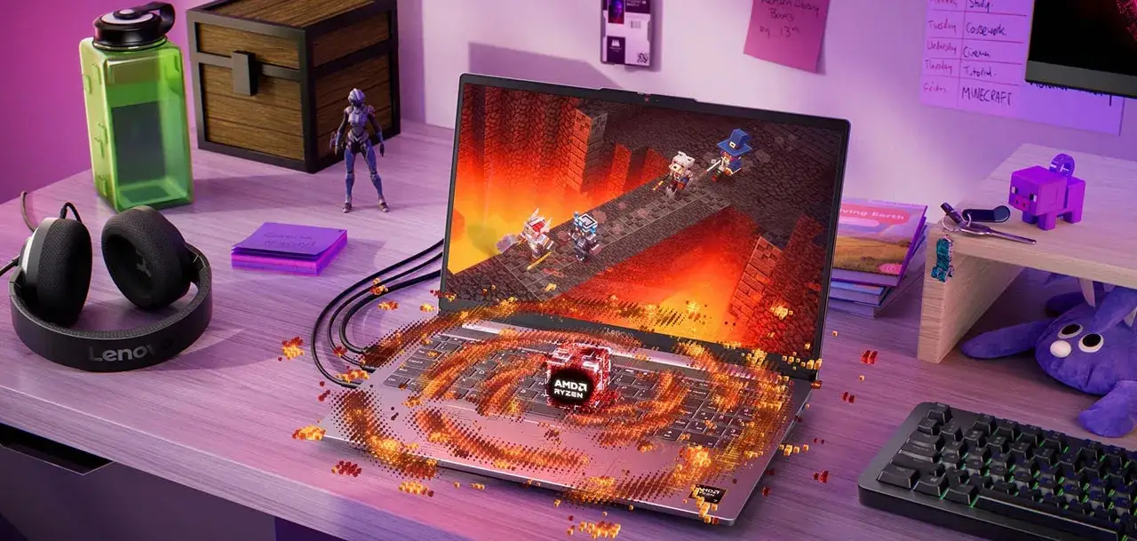 Features (1) LOQ Essential (15” AMD) Gaming Laptop
