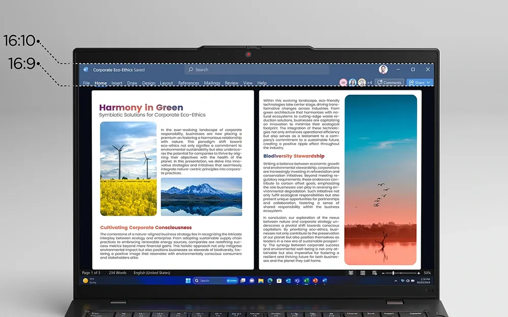 Features(1) ThinkPad L14 Gen 6 AMD (14”)