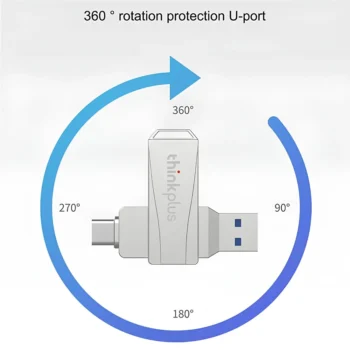 360 درجه فلش مموری لنوو Thinkplus MU252 TYPE-C