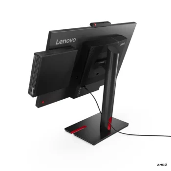 همراه مانیتور میکرو کیس لنوو ThinkCentre M75q Gen 5 Tiny (AMD)